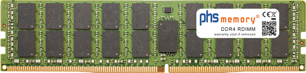 Arbeitsspeicher DDR4 RDIMM Beispiel von phs-memory