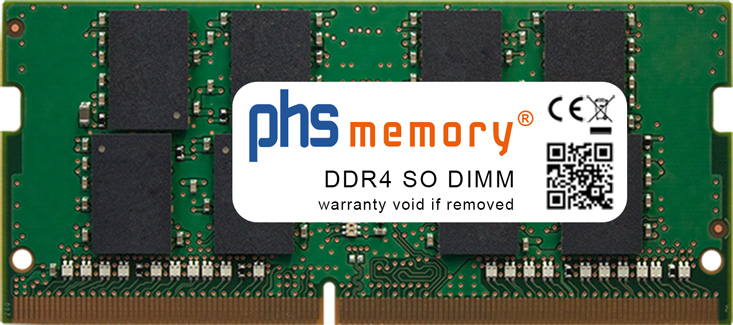 Arbeitsspeicher DDR4 SO-DIMM Beispiel von phs-memory