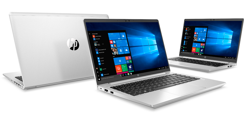 HP Probook in diversen Ansichten