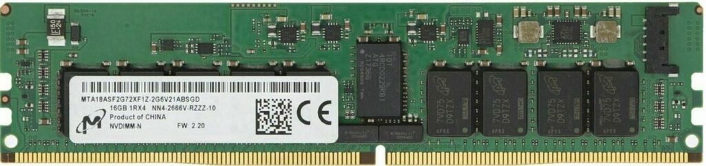 NVDIMM RAM with 16GB from Micron