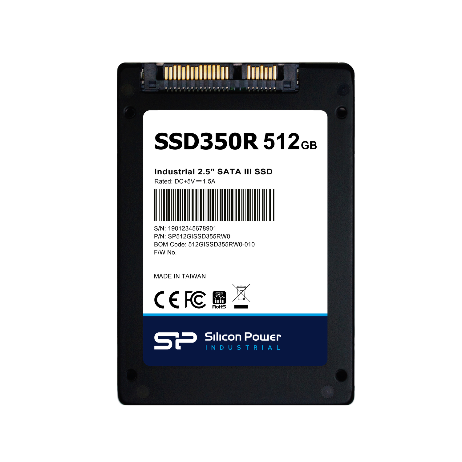 product 512GB SSD350R Industrial SSD 25 Zoll SATA III SSD 3D TLC Wide Temp SP512GISSD355RW0 jpg