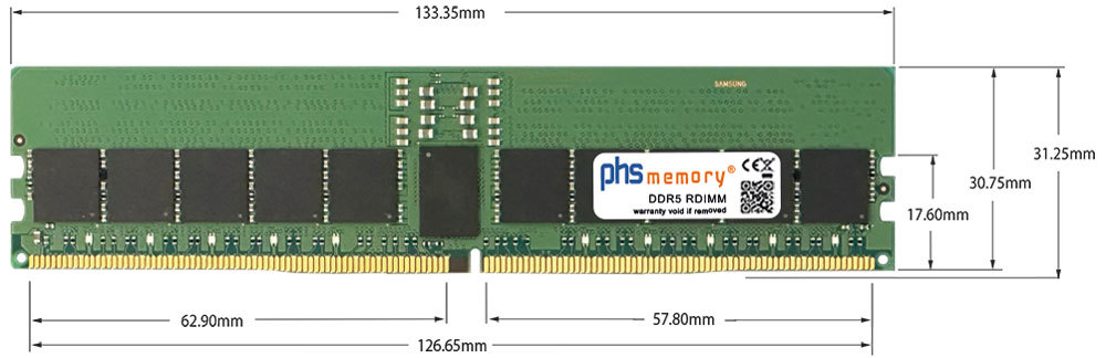 Abmessungen - Computer memory DDR5 288Pin r 10 jpg